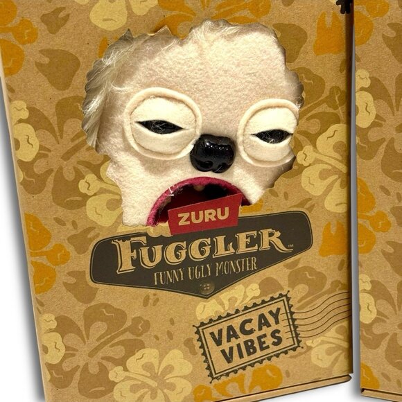 Zuru Fuggler Funny Ugly Monster Vacay Vibes Plushes Cream Hedge Grog Munch Munch - Picture 5 of 8